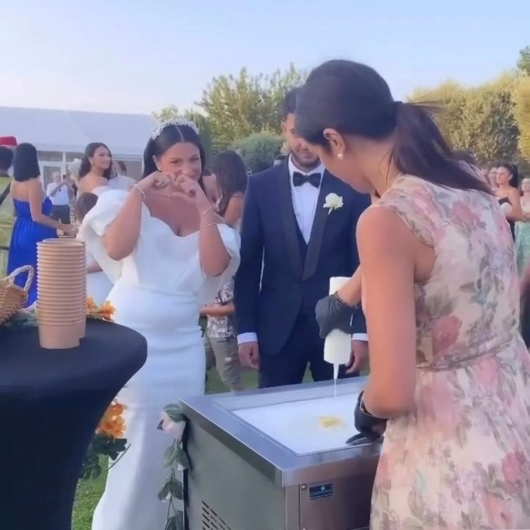 animation Ice Rolls mariage