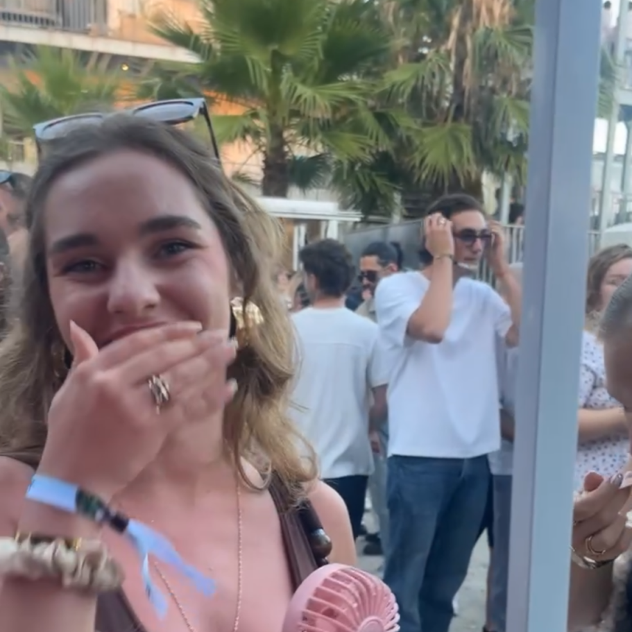 Clients satisfaits lors d’une animation Ice Roll 